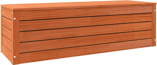 vidaXL Wooden Decorative Trunk Brown 109x36.5x33cm
