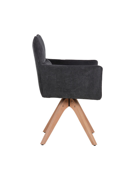 Quill Председки Трапезария Сив 1бр 61x57x