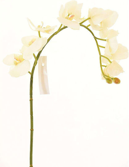 Supergreens Dekorative Künstliche Blumen & Pflanzen Orchidee Weiß 75 cm 7-0323