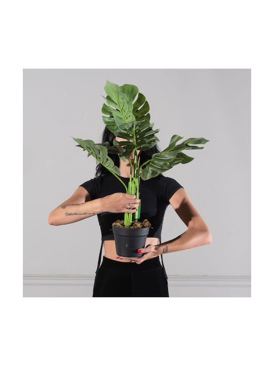 Artificial Plant in Pot Monstera Green 70cm Supergreens