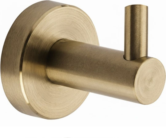 Single Hook Bronze Art Series Inox304 3130-41 Bronze Matte