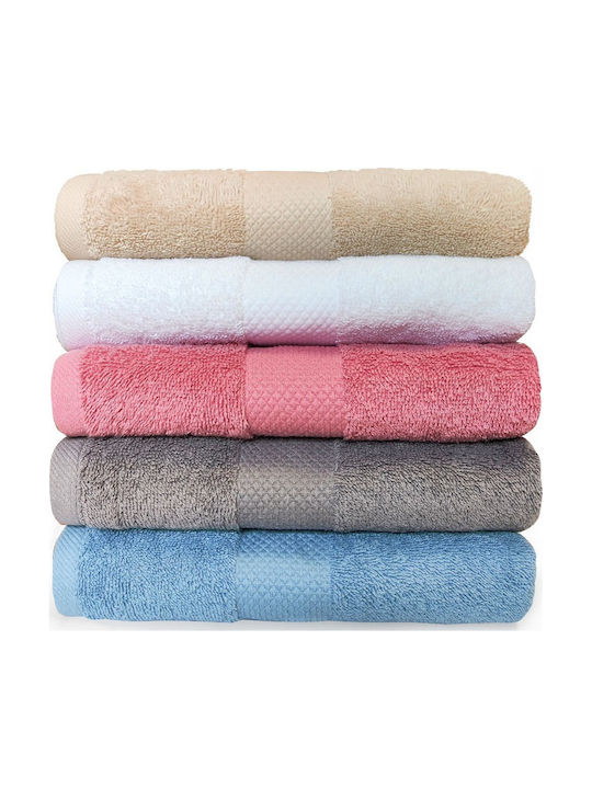 Nef-Nef Homeware Facecloth Delight 50x90cm White Weight 500gr/m²