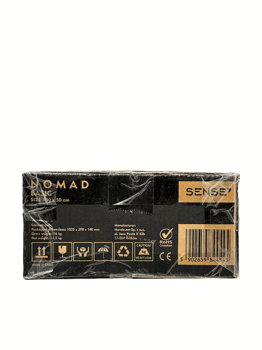Γραφείο Gaming Nomad Basic Ξύλινο Μαύρο 100x50x75εκ.