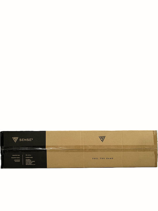 Birou Nomad Din Lemn Negru cu Picioare Metalice 140x60cm