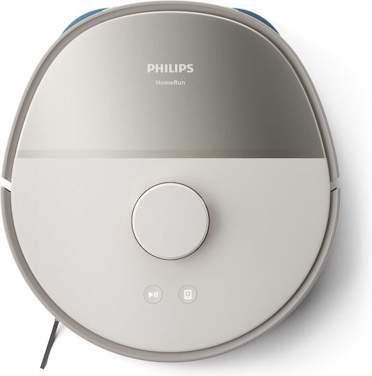 Philips HomeRun 5000 Series Прахосмукачка Робот с Картографиране Лазер и Всмукателна Мощност 10000Pa Бежова