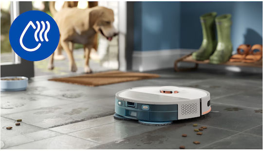 Philips HomeRun 5000 Series Прахосмукачка Робот с Картографиране Лазер и Всмукателна Мощност 10000Pa Бежова