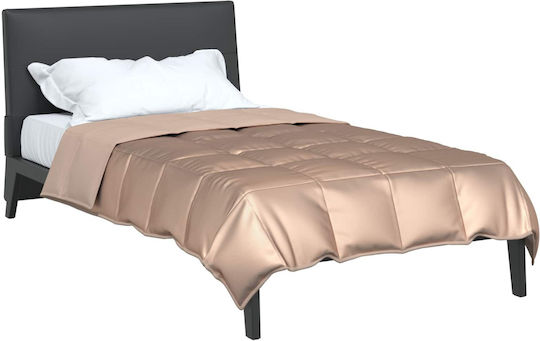 vidaXL Doppelbettdecke 200x140cm Gold