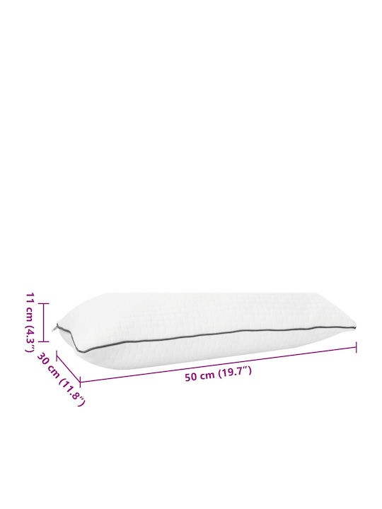 vidaXL Μαξιλάρι Ύπνου Polyester 50x80x11cm
