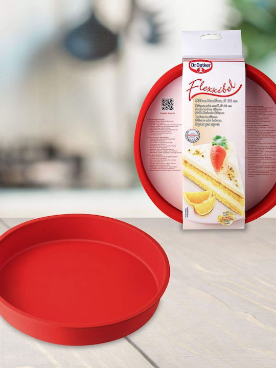 Dr. Oetker Φόρμα Ζαχαροπλαστικής για Κέικ Στρογγυλή 26x26εκ.