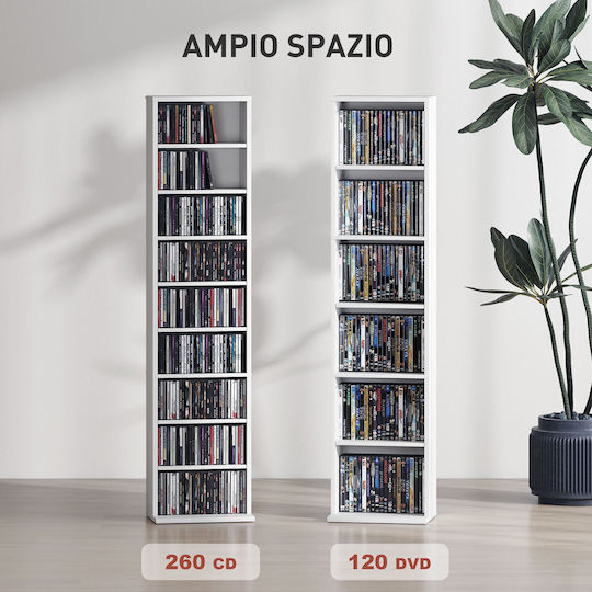 HomCom Επιδαπέδια Θήκη 260 CD 33x24x140cm