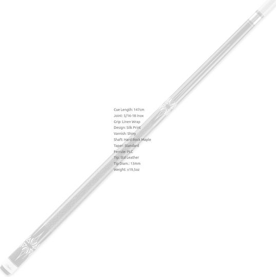 J.parker American Folding Pool Cue 147cm