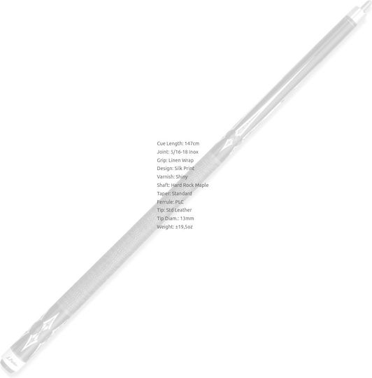 J.parker American Folding Pool Cue 147cm