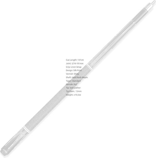 J.parker American Folding Pool Cue 147cm