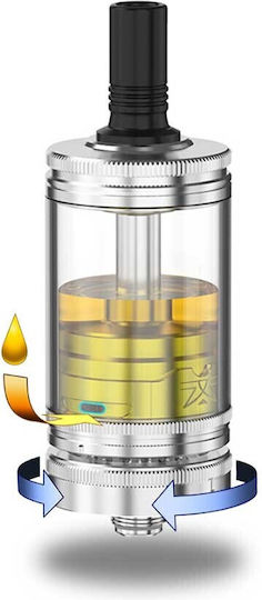 Ambition Verdampfer für Elektronische Zigaretten RTA 5ml Silver