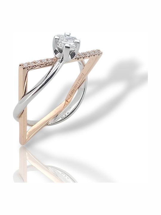 Mentzos Single Stone with Diamond