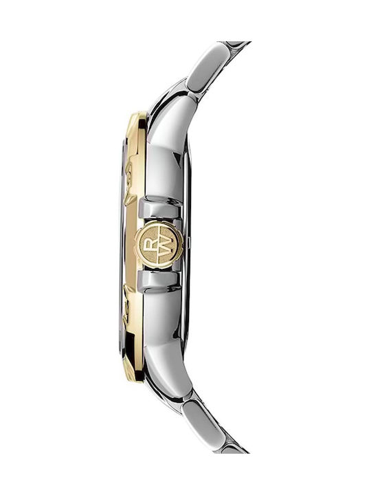 Raymond Weil Tango Ανδρικό Ρολόι 41mm Μπαταρίας με Χρυσό Μεταλλικό Μπρασελέ