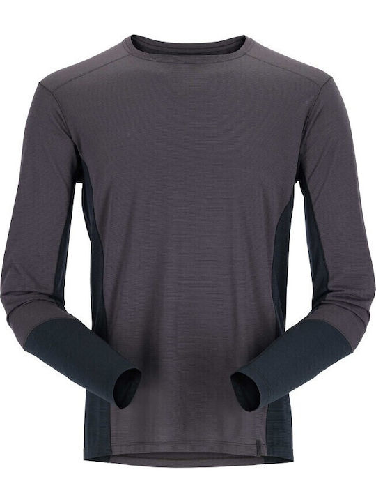Athletic Long Sleeve Blouse Graphene QBL-32-GRH-Var-3692