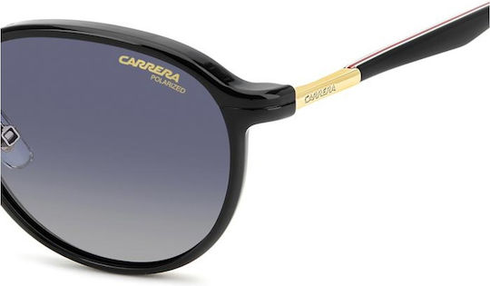 Carrera Männlich Metallisch Brillenrahmen mit Clip On Schwarz 368/C OIT