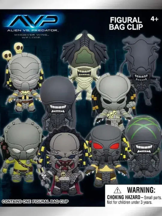 Alien Vs Predator 3D PVC Schlüsselanhänger Zufallsauswahl