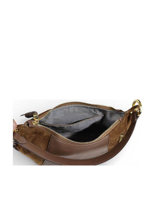 Leather Women's Bag Shoulder Brown