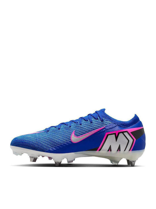 Nike Mercurial Vapor 16 Elite Football Shoes with Cleats Blue