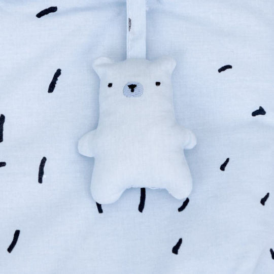 Kikka Boo Бебешки Калъф За Кошара Bear With Me Син