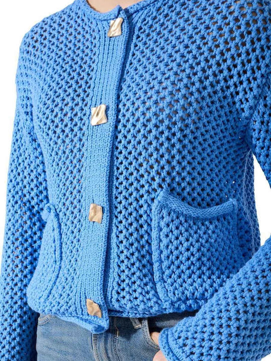 Damen Jacke in Blau Farbe