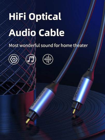 Cabletime Καλώδιο Ήχου 3.5mm male - 3.5mm male Μαύρο CT-AV380-P04GN-S3