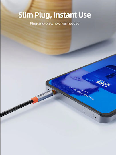 Cabletime Καλώδιο Ήχου 3.5mm male - 3.5mm male Μαύρο 2m με Επίχρυσους Ακροδέκτες CT-AE35M-AG2