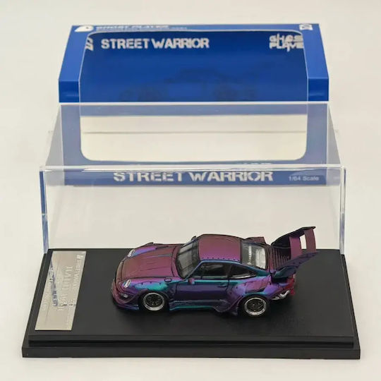 Macheta Auto Porsche Rwb 993 Chameleon High Tail Violet 1:64 Street Weapon