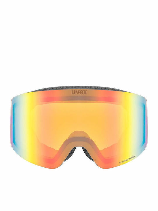 Uvex Μάσκα Σκι & Snowboard Ενηλίκων Πολύχρωμη με Φακό Καθρέπτη σε Πολύχρωμο Χρώμα