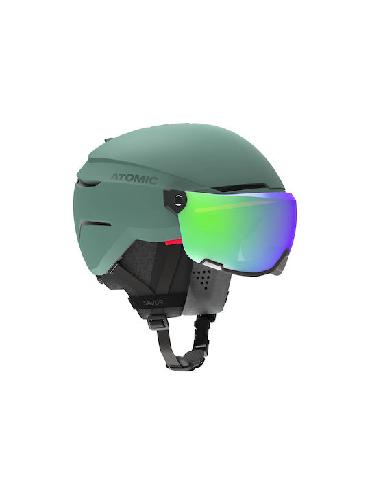 Atomic Savor Visor Stereo Herren Ski & Snowboard Helm in Farbe