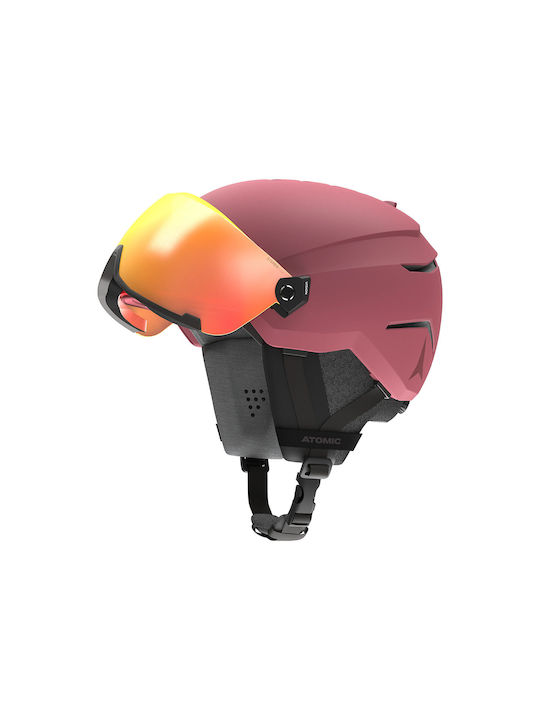Atomic Savor Visor Stereo Men's Helmet for Ski & Snowboard Orange