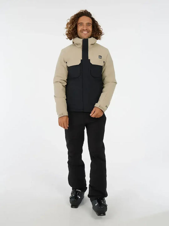 Protest Snowjacket 65752008-567 Ανδρικό Μπουφάν για Σκι & Snowboard Μπεζ
