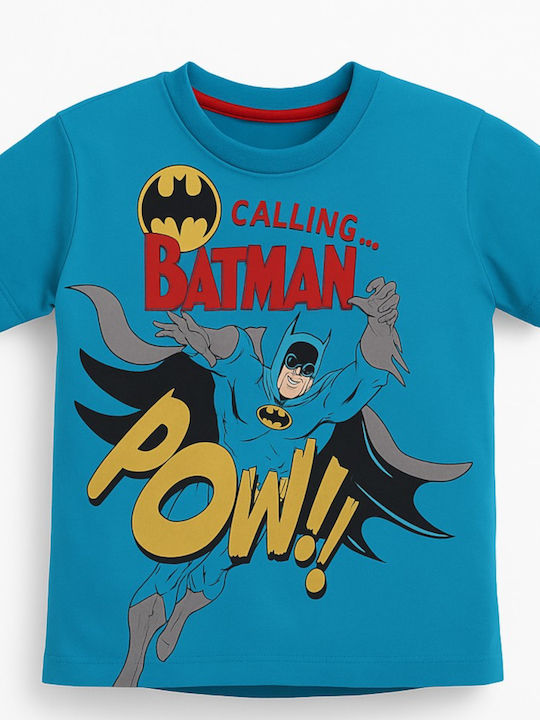 Kids' T-shirt Blue Batman