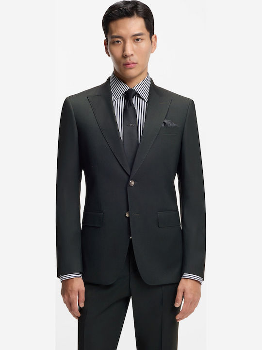 Men's Winter Suit Slim Fit Light Green