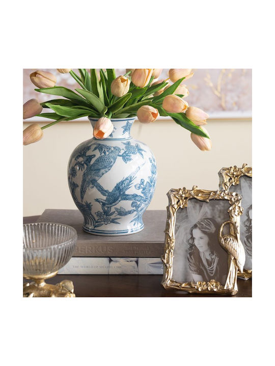 Artekko Decorative Vase Melania White 16.5x16.5x22cm