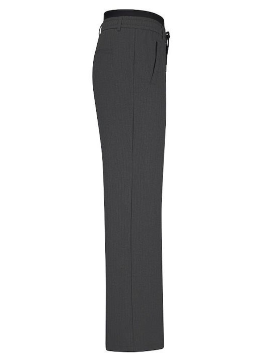 Damen Stoff Hose Gray