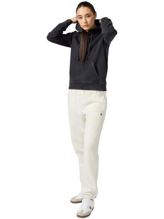Women's Sweatshirt Hooded Black