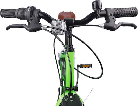 vidaXL 24" Bicicletă pentru copii BMX Verde