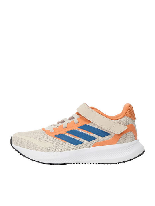 Runfalcon 5 Kids Sports Shoes Running with Hoop & Loop Closure Orange
