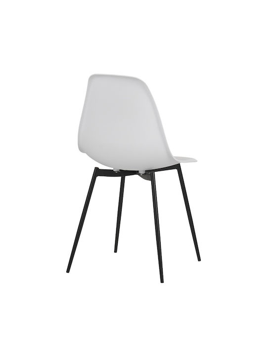 Ballen Dining Room Polypropylene Chair White 41.5x53x84.5cm