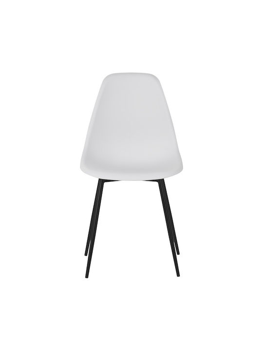 Ballen Dining Room Polypropylene Chair White 41.5x53x84.5cm