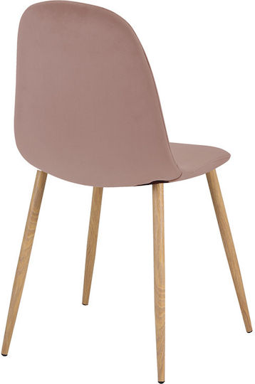 Bella Dining Room Velvet Chair Rotten Apple 43.5x52x89cm