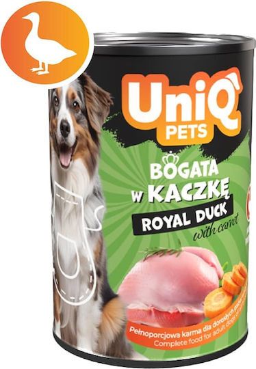 Uniq Wet Food Dogs with Duck 375gr