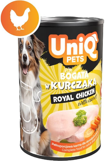 Uniq Υγρή Τροφή Σκύλων με Κοτόπουλο 375gr