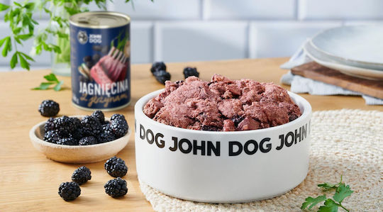 John Dog Wet Food Dogs with Lamb and Meat 800gr