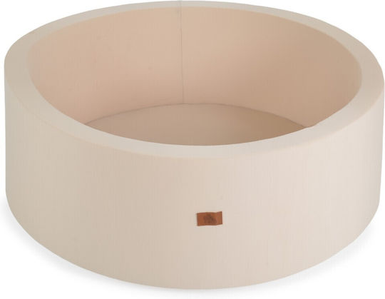 Moni Ball Pit made of Fabric 90x90x30cm. for 1+ Years Years Beige