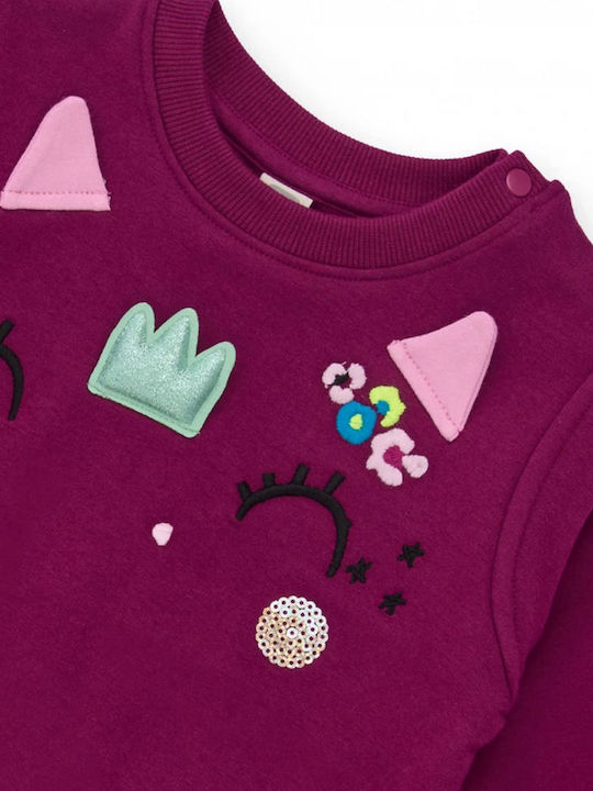 Kids' Set with Leggings Winter 2pcs Magenta