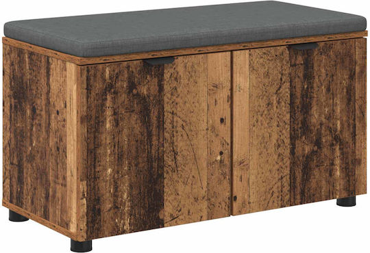 Entry Furniture with Bench Old Wood 80x38x46cm